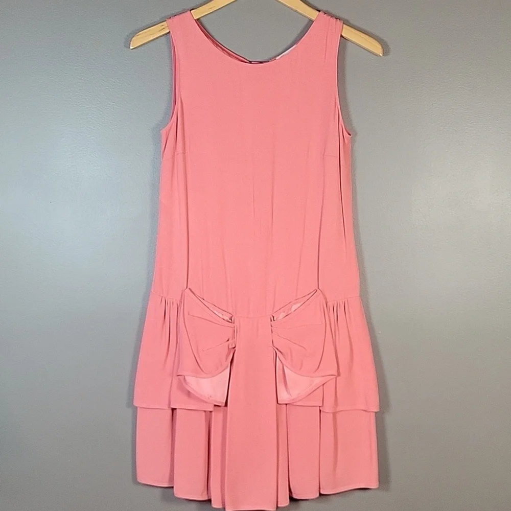 Red Valentino Pink Bow Dress - Picture 1 of 5